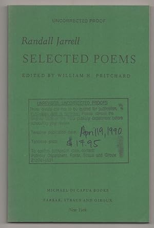 Seller image for Selected Poems for sale by Jeff Hirsch Books, ABAA