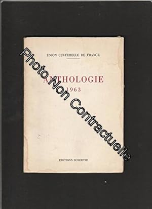 Seller image for Anthologie 1963 for sale by Dmons et Merveilles