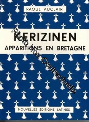 Seller image for Kerizinen Apparitions En Bretagne de R. Auclair (1968) Broch for sale by Dmons et Merveilles