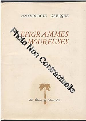 Seller image for Anthologie grecque Epigrammes amoureuses 12 sanguines de France MICOULAU et des lettrines de Paul PICAUD for sale by Dmons et Merveilles