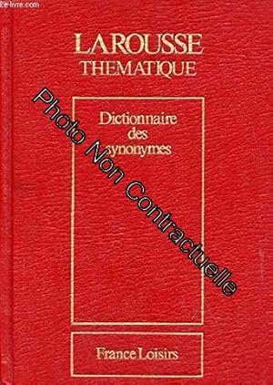 Imagen del vendedor de Nouveau dictionnaire des synonymes (Larousse thmatique) a la venta por Dmons et Merveilles