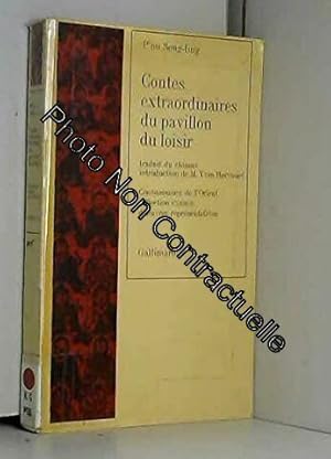 Seller image for Contes Extraordinaires Du Pavillon Du Loisir : Collection UNESCO for sale by Dmons et Merveilles