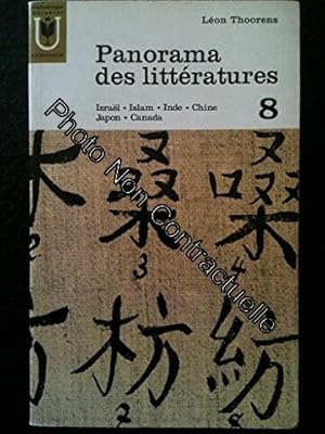 Seller image for Panorama des littratures Tome 8 Isral Islam Inde Chine Japon Canada for sale by Dmons et Merveilles