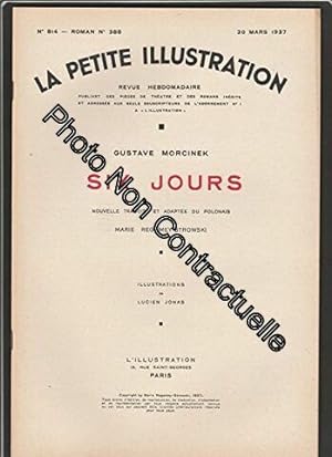 Seller image for La petite illustration n 814 roman n 388 20 mars 1937 : SIX JOURS for sale by Dmons et Merveilles