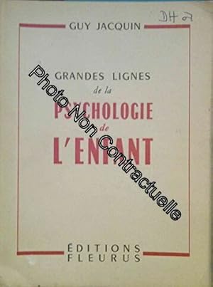 Image du vendeur pour Grandes lignes de la psychologie de l'enfant mis en vente par Dmons et Merveilles