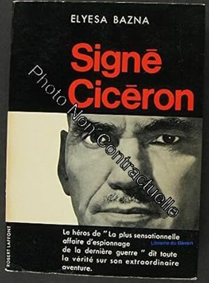 Seller image for signe ciceron for sale by Dmons et Merveilles