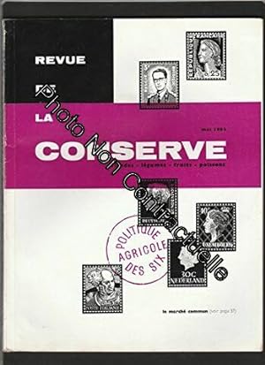 Seller image for La revue de la conserve : viandes lgumes fruits poissons [No 4 de mai 1962] for sale by Dmons et Merveilles