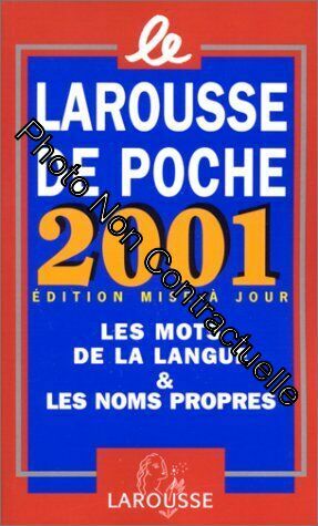 Seller image for Le Larousse de poche 2001 for sale by Dmons et Merveilles