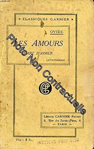 Seller image for LES AMOURS D'OVIDE L'ART D'AIMER LES COSMETIQUES HEROIDES for sale by Dmons et Merveilles