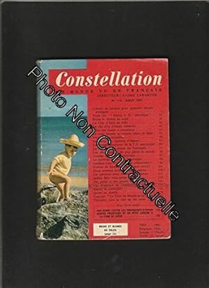 Imagen del vendedor de CONSTELLATION Le monde vu en Franais [No 112] aout 1957 a la venta por Dmons et Merveilles