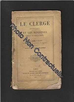 Seller image for Le Clerg catholique et les ministres pendant les pestes  Genve par M. l'abb Fleury . lettre  M. l'abb Mermillod for sale by Dmons et Merveilles