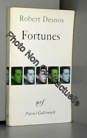 Seller image for Robert Desnos. Fortunes for sale by Dmons et Merveilles