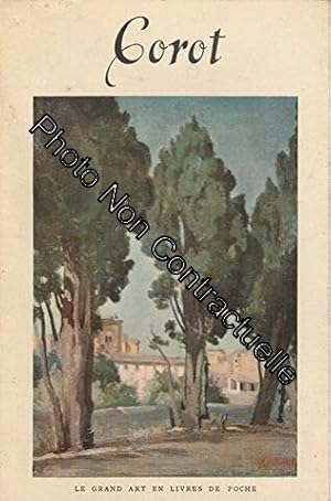 Seller image for Jean-Baptiste COROT Le grand art en livres de poche A30 texte de J. DIETERLE 1959 for sale by Dmons et Merveilles