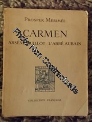 Seller image for Carmen - Arsene Guillot LAbbe Aubain for sale by Dmons et Merveilles