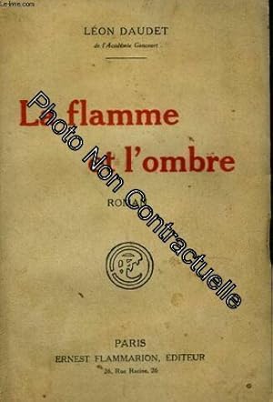 Image du vendeur pour La flamme et l'ombre mis en vente par Dmons et Merveilles