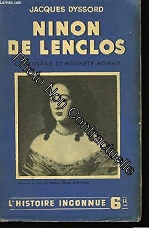 Image du vendeur pour Ninon de Lenclos - courtisane et honnte homme mis en vente par Dmons et Merveilles