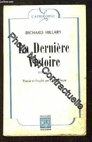 Seller image for La Dernire Victoire (The Last Ennemy) for sale by Dmons et Merveilles