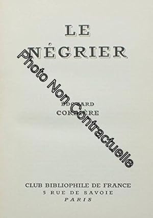 Bild des Verkufers fr Le ngrier zum Verkauf von Dmons et Merveilles