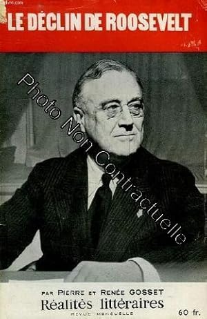 Image du vendeur pour Realites litteraires n 28 1949 le declin de roosevelt mis en vente par Dmons et Merveilles