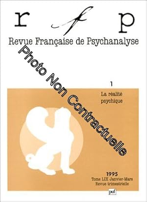 Image du vendeur pour La Ralit psychique mis en vente par Dmons et Merveilles