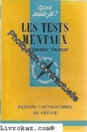 Seller image for Les tests mentaux for sale by Dmons et Merveilles