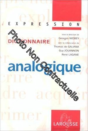 Seller image for Dictionnaire analogique for sale by Dmons et Merveilles