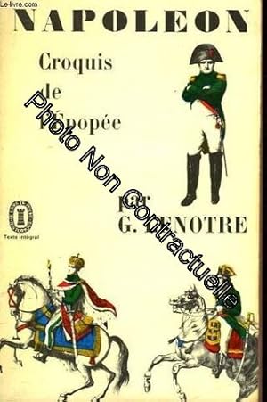 Seller image for NAPOLEON.CROQUIS DE L'EPOPEE for sale by Dmons et Merveilles