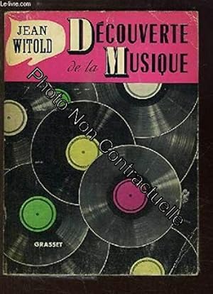 Seller image for decouverte de la musique for sale by Dmons et Merveilles