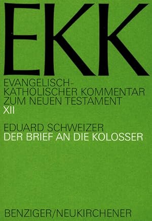 Der Brief an die Kolosser, EKK XII