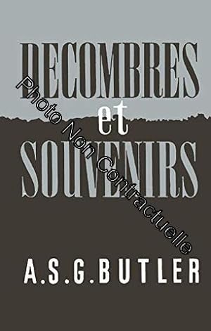 Seller image for Décombres et souvenirs : Par A. S. G. Butler. Préface de Michael Sadleir. Dessins par H. Russel Hall for sale by Démons et Merveilles