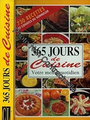 Seller image for 365 jours de cuisine for sale by Dmons et Merveilles