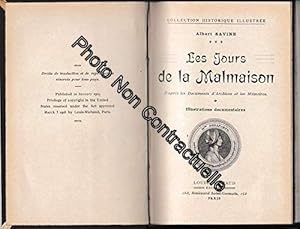 Seller image for Les jours de la Malmaison d' aprs les documents d' archives et les Mmoires for sale by Dmons et Merveilles