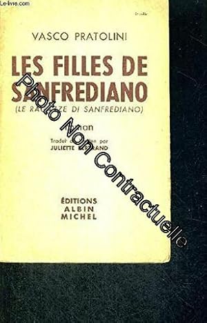 Seller image for Les filles de Sanfrediano for sale by Dmons et Merveilles