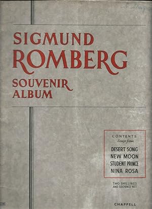Souvenir Album. Songs from Desert Song, New Moon, Student Prince, Nina Rosa