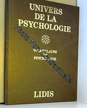 Imagen del vendedor de Univers de la psychologie: 2000 termes de psychologie de psychiatrie et de psychanalyse a la venta por Dmons et Merveilles