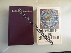 Bild des Verkufers fr La Bible de Jerusalem. La Sainte Bible traduite en francais sous la direction de l'Ecole biblique de Jrusalem. Nouvelle dition entierment revue et augmente zum Verkauf von Dmons et Merveilles