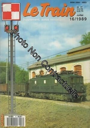 Image du vendeur pour Le Train Supplment autos miniatures n 16 (1989) mis en vente par Dmons et Merveilles