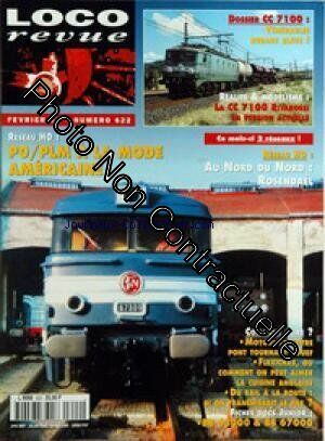 Image du vendeur pour LOCO REVUE [No 622] du 01/02/1999 - DOSSIER CC 7100 - VENERABLES RUBANS BLEUS !  REALITE & MODELISME - LA CC 7100 RIVAROSSI EN VERSION ACTUELLE  RESEAU H0 - PO - PLM A LA MODE AMERICAINE - AU NORD DU NORD - ROSENDAEL - COMMENT FAIRE ? MOTORISEZ VOTRE PONT TOURNANT JOUEF - FLEXICHAS OU COMMENT ON PEUT AIMER LA CUISINE ANGLAISE - DU RAIL A LA ROUTE - SI ON FRANCHISSAIT LE PAS ?  FICHES DOCS JUNIOR - BB 63000 & BB 67000 mis en vente par Dmons et Merveilles