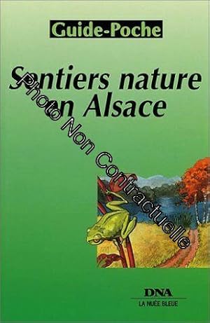 Imagen del vendedor de Plan de ville : Alsace sentiers nature a la venta por Dmons et Merveilles