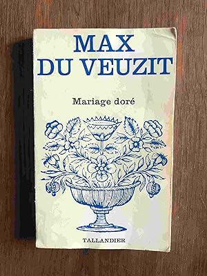 Imagen del vendedor de Mariage dor a la venta por Dmons et Merveilles