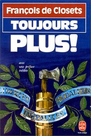Immagine del venditore per Toujours Plus venduto da Dmons et Merveilles