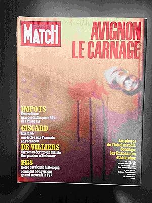 Paris Match N°1786