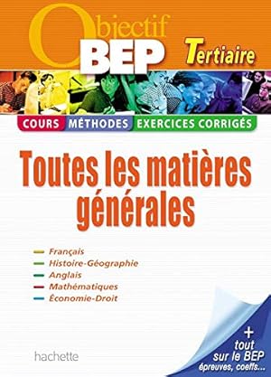 Imagen del vendedor de OBJECTIF BEP TERTIAIRE a la venta por Dmons et Merveilles