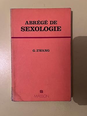 Imagen del vendedor de Abrg de sexologie a la venta por Dmons et Merveilles