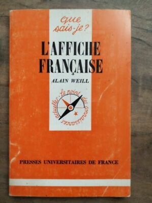 Immagine del venditore per L'Affiche Franaise Presses Universitaires de france venduto da Dmons et Merveilles