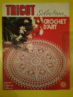 Image du vendeur pour Tricot Slection N 22 Crochet D'Art Octobre 1976 mis en vente par Dmons et Merveilles