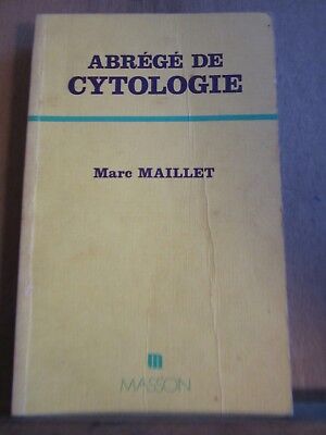 Image du vendeur pour Marc maillet Abrg de cytologie 1975 mis en vente par Dmons et Merveilles