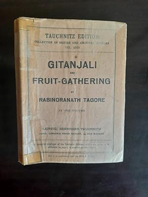 Seller image for Gitanjali and fruit gathering vol 4568 for sale by Dmons et Merveilles