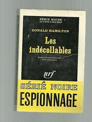 Série Noire espionnage 903 Donald HAMILTON Les indécollables