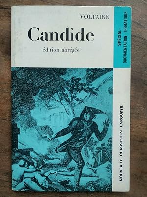 Image du vendeur pour Voltaire - candide Nouveaux Classiques Larousse mis en vente par Dmons et Merveilles